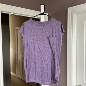 Purple short sleeve - size medium